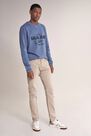 Salsa Jeans - Beige Clash slim carrot jeans with rips Salsa Jeans - Beige Clash slim carrot jeans with rips
