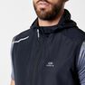 KALENJI - 2XL RUN WIND H MEN'S SLEEVELESS JACKET, Black KALENJI - 2XL RUN WIND H MEN'S SLEEVELESS JACKET, Black