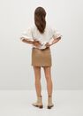 Mango - light beige Cardigan with balloon sleeves Mango - light beige Cardigan with balloon sleeves