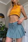 Urban Outfitters - D GR UO 00s Green Check Kilt Urban Outfitters - D GR UO 00s Green Check Kilt