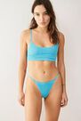 Urban Outfitters - BLUE Out From Under Ribbed Seamless Bikini Top Urban Outfitters - BLUE Out From Under Ribbed Seamless Bikini Top