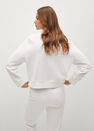 Mango - natural white Basic sweatshirt Mango - natural white Basic sweatshirt