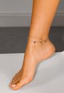 Missguided - Gold Gold Look Butterfly Anklet Missguided - Gold Gold Look Butterfly Anklet