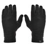 QUECHUA - Adult mountain trekking fleece liner gloves trek 100 - black QUECHUA - Adult mountain trekking fleece liner gloves trek 100 - black