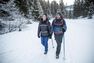 QUECHUA - Sh100 men’s warm mid blue snow hiking boots., EU 47 QUECHUA - Sh100 men’s warm mid blue snow hiking boots., EU 47