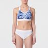 KALENJI - XS AB Comfort Running Bra Camo - Light Blue KALENJI - XS AB Comfort Running Bra Camo - Light Blue