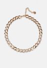 Missguided - Gold Look Diamante Detail Chain Necklace Missguided - Gold Look Diamante Detail Chain Necklace