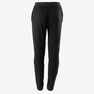 DOMYOS - 8-9Y Boys' Light Slim-Fit Durable Breathable Cotton Gym Bottoms 500 - Black DOMYOS - 8-9Y Boys' Light Slim-Fit Durable Breathable Cotton Gym Bottoms 500 - Black