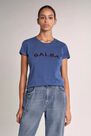 Salsa Jeans - Blue Salsa shiny logo t-shirt Salsa Jeans - Blue Salsa shiny logo t-shirt