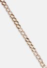 Missguided - Gold Look Diamante Detail Chain Necklace Missguided - Gold Look Diamante Detail Chain Necklace