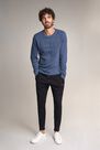 Salsa Jeans - Blue Cotton sweater Salsa Jeans - Blue Cotton sweater