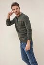 Salsa Jeans - Gray Sweater with آ´PRESERVEآ´ print Salsa Jeans - Gray Sweater with آ´PRESERVEآ´ print