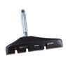 BTWIN - Unique Size 58 mm Cantilever Brake Pads, Black BTWIN - Unique Size 58 mm Cantilever Brake Pads, Black