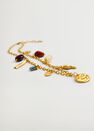 Mango - Gold Mixed Bead Necklace, Women Mango - Gold Mixed Bead Necklace, Women