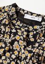 Mango - black Printed flowy shirt Mango - black Printed flowy shirt