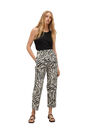 Mango - light beige Cotton pleated trousers, Women Mango - light beige Cotton pleated trousers, Women