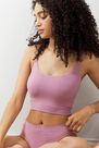 Urban Outfitters - Rose Out From Under Markie Seamless Ribbed Cami Urban Outfitters - Rose Out From Under Markie Seamless Ribbed Cami