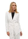 Mango - light beige Crepe suit jacket with belt Mango - light beige Crepe suit jacket with belt