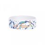 SILSAL DESIGN HOUSE - Silsal Small Porcelain Fairuz Cylinder Bowl With 22 Carat Gold SILSAL DESIGN HOUSE - Silsal Small Porcelain Fairuz Cylinder Bowl With 22 Carat Gold