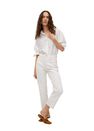 Mango - white Ankle-length straight-fit jeans, Women Mango - white Ankle-length straight-fit jeans, Women