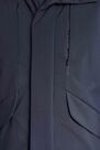 Salsa Jeans - Blue Long parka with hood Salsa Jeans - Blue Long parka with hood