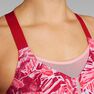 KALENJI - XS AB Comfort Running Bra Camo - Light Blue KALENJI - XS AB Comfort Running Bra Camo - Light Blue