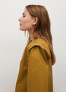 Mango - dark yellow Pleated cotton blouse Mango - dark yellow Pleated cotton blouse