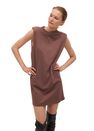 Mango - Brown Shoulder Pad Dress Mango - Brown Shoulder Pad Dress