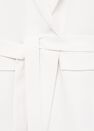 Mango - light beige Crepe suit jacket with belt Mango - light beige Crepe suit jacket with belt