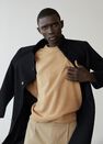 Mango - black Tailored wool-blend overcoat Mango - black Tailored wool-blend overcoat