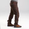 QUECHUA - W32 L33 Men's Travel trekking trousers - TRAVEL 100 WARM, Deep Shale QUECHUA - W32 L33 Men's Travel trekking trousers - TRAVEL 100 WARM, Deep Shale