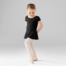 DOMYOS - 4-5 Years Girls' Ballet Skirted Leotard, Black DOMYOS - 4-5 Years Girls' Ballet Skirted Leotard, Black