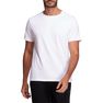 NYAMBA - Extra Large 500 Regular-Fit Pilates & Gentle Gym T-Shirt, Navy Blue NYAMBA - Extra Large 500 Regular-Fit Pilates & Gentle Gym T-Shirt, Navy Blue