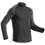 QUECHUA - Men’s warm long-sleeve snow hiking t-shirt sh100 - black. QUECHUA - Men’s warm long-sleeve snow hiking t-shirt sh100 - black.