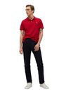 Mango - red Organic cotton logo polo Mango - red Organic cotton logo polo