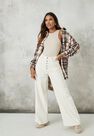 Missguided - Camel Sand Ribbed Racer Neck Bodysuit Missguided - Camel Sand Ribbed Racer Neck Bodysuit