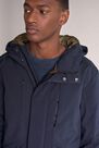 Salsa Jeans - Blue Long parka with hood Salsa Jeans - Blue Long parka with hood