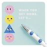 KIKKI.K - kikki.K Lunch Notes Smile White KIKKI.K - kikki.K Lunch Notes Smile White