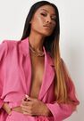 Missguided - Gold Look Ring T Bar Necklace, Women Missguided - Gold Look Ring T Bar Necklace, Women