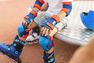 OXELO - 2XS Kids' Set of Inline Skate Protectors Play, Turquoise OXELO - 2XS Kids' Set of Inline Skate Protectors Play, Turquoise
