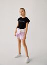 Mango - lt-pastel purple Paper bag knitted shorts Mango - lt-pastel purple Paper bag knitted shorts