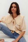 Mango - yellow Babydoll collar blouse, Woman Mango - yellow Babydoll collar blouse, Woman