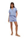 Mango - lt-pastel blue Stretch cotton shorts, Women Mango - lt-pastel blue Stretch cotton shorts, Women