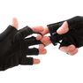 DOMYOS - Small 900 Weight Training Glove with Double Rip-Tab Cuff - Black/Grey, Black DOMYOS - Small 900 Weight Training Glove with Double Rip-Tab Cuff - Black/Grey, Black