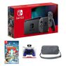 NINTENDO - Nintendo Switch Grey Joy-Con + Scribblenauts Showdown + Nyko Core Blue Wireless Controller + Sparkfox Travel Bag NINTENDO - Nintendo Switch Grey Joy-Con + Scribblenauts Showdown + Nyko Core Blue Wireless Controller + Sparkfox Travel Bag