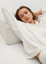 Mango - natural white Hooded knit sweatshirt Mango - natural white Hooded knit sweatshirt