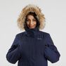 QUECHUA - M Women's Hiking Warm Waterproof Parka Sh500 U-Warm - Asphalt Blue QUECHUA - M Women's Hiking Warm Waterproof Parka Sh500 U-Warm - Asphalt Blue