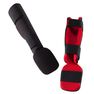 OUTSHOCK - XS/S Beginner Kickboxing/Muay Thai Shin-Foot Guard 100, Black OUTSHOCK - XS/S Beginner Kickboxing/Muay Thai Shin-Foot Guard 100, Black