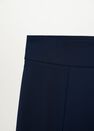 Mango - Navy Flared Long Skirt Mango - Navy Flared Long Skirt