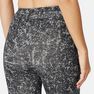 NYAMBA - W35 L31 Fit+ 500 Women's Slim-Fit Stretching Leggings AOP, Black NYAMBA - W35 L31 Fit+ 500 Women's Slim-Fit Stretching Leggings AOP, Black
